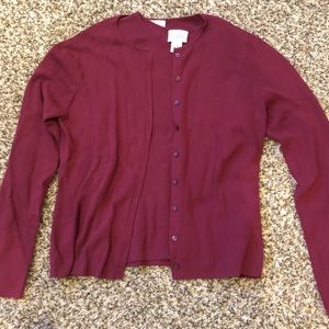 LOFT Sweater Set Cardigan and Tank